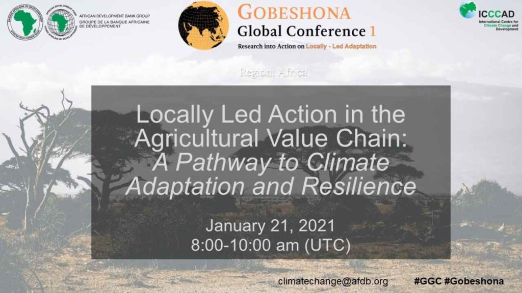 Locally Led Action in the Agricultural Value Chain: A Pathway to Climate Adaptation and Resilience